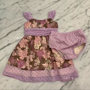 Cherokee Dress with Matching Bloomers